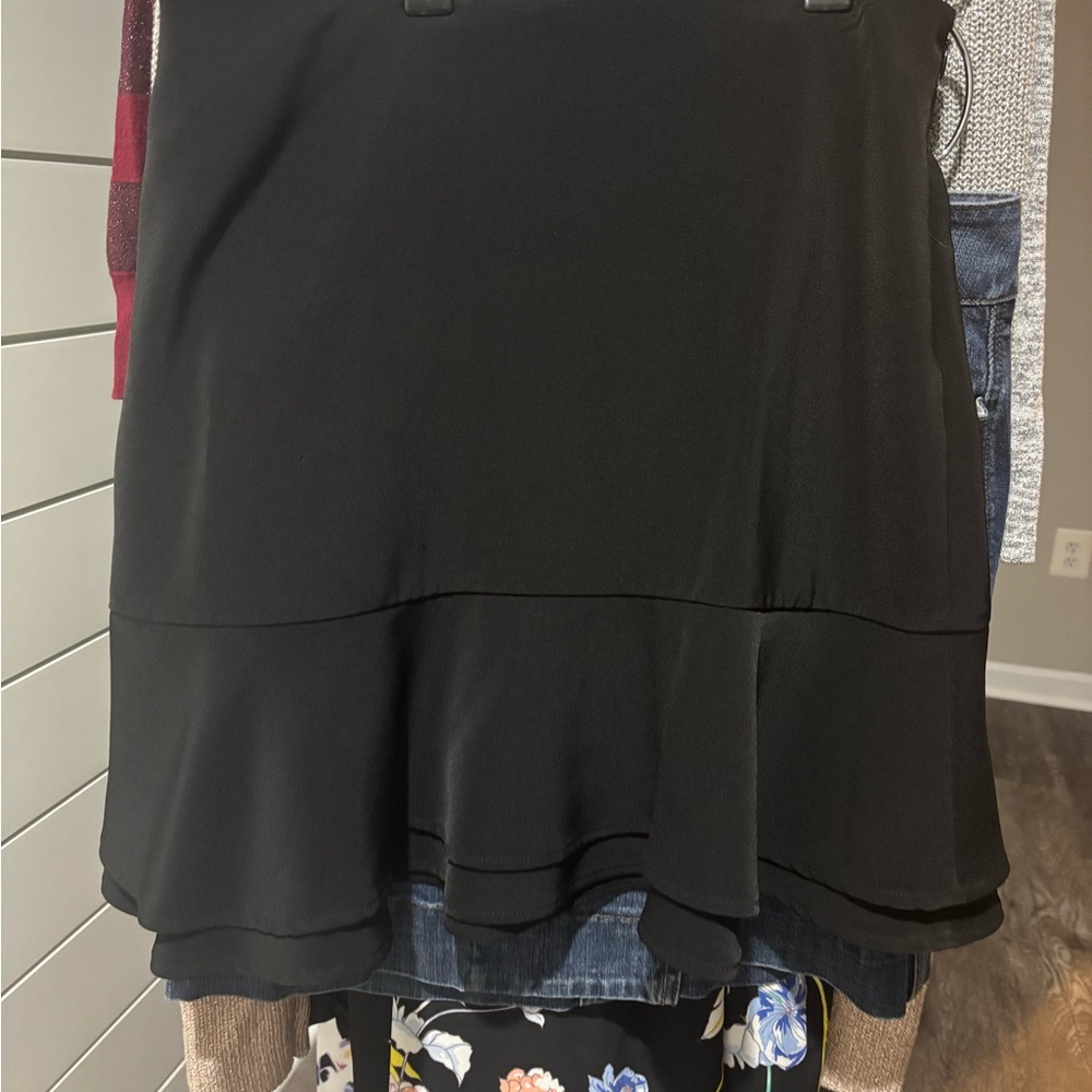 White House Black Market Black Mini Skirt
